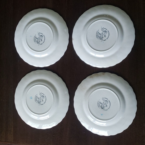 Myott England Forget Me Not Fine Staffordshire Ware Blue Floral Shabby Chic - Picture 8 of 16